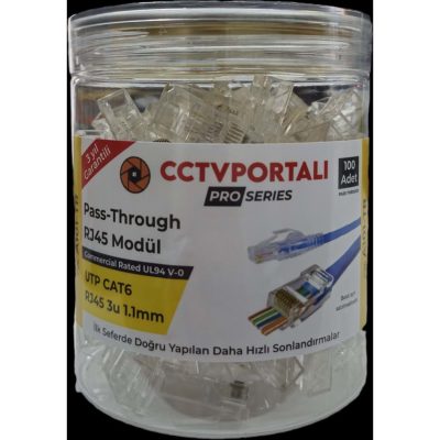 UTP CAT6 RJ45 3U 1.1MM JAK