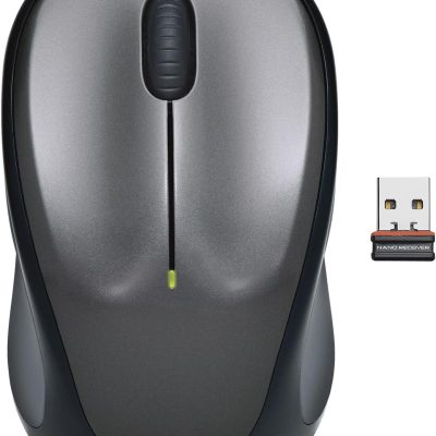 Logitech M235 Kablosuz Mouse, Gri, 2.4 GHz Nano Receiver, 1000 DPI