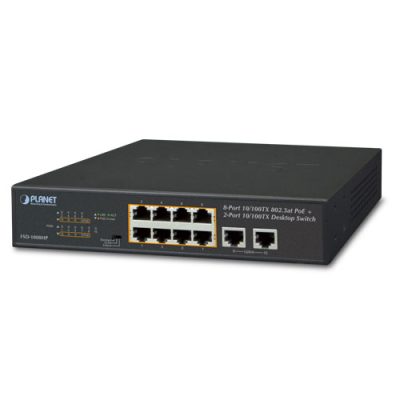 Planet PL-FSD-1008HP 8 Port 10/100 Mbps POE Switch